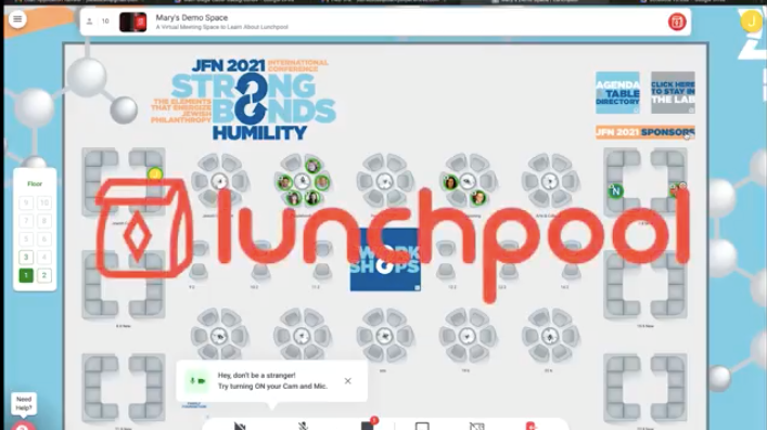 Jewish Funders Network (JFN) Conference on Lunchpool